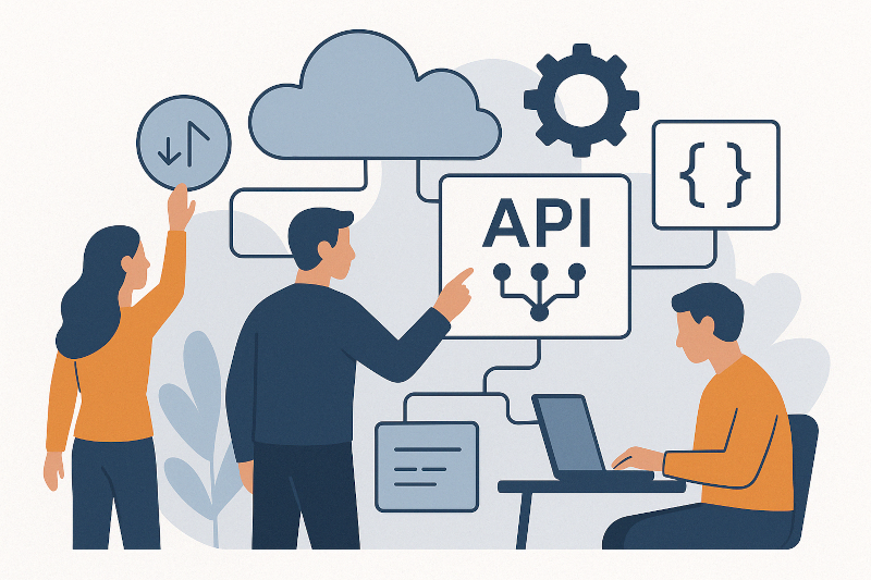 backoffice avec personnes travaillant
